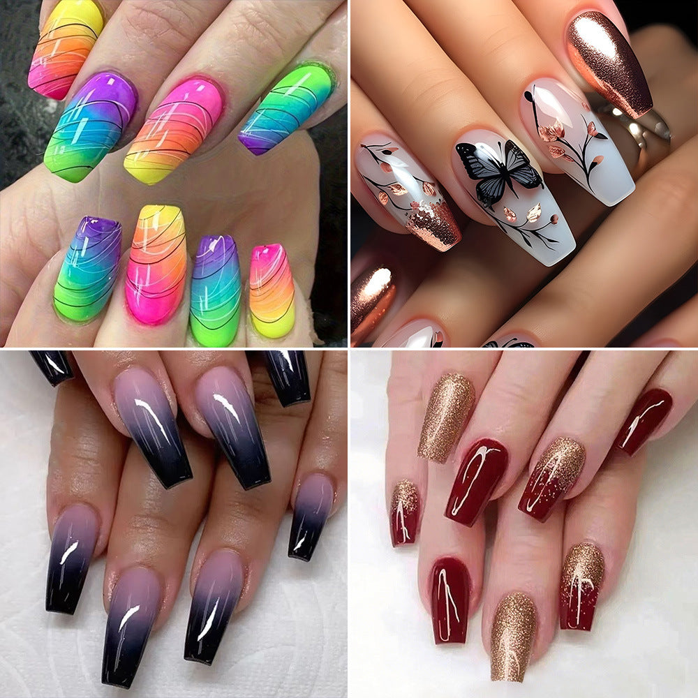 Wearable Nail Patches, Removable Nail Patches, Wearable False Nail Patches